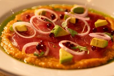 Tonijn carpaccio